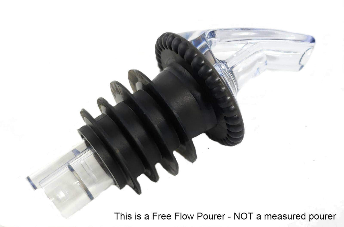 Wide-bottle fit ensures controlled, spill-minimized pours during busy service.