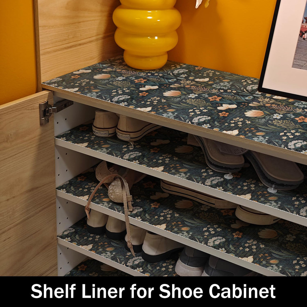 Amiitay non-adhesive liner stays in place without residue