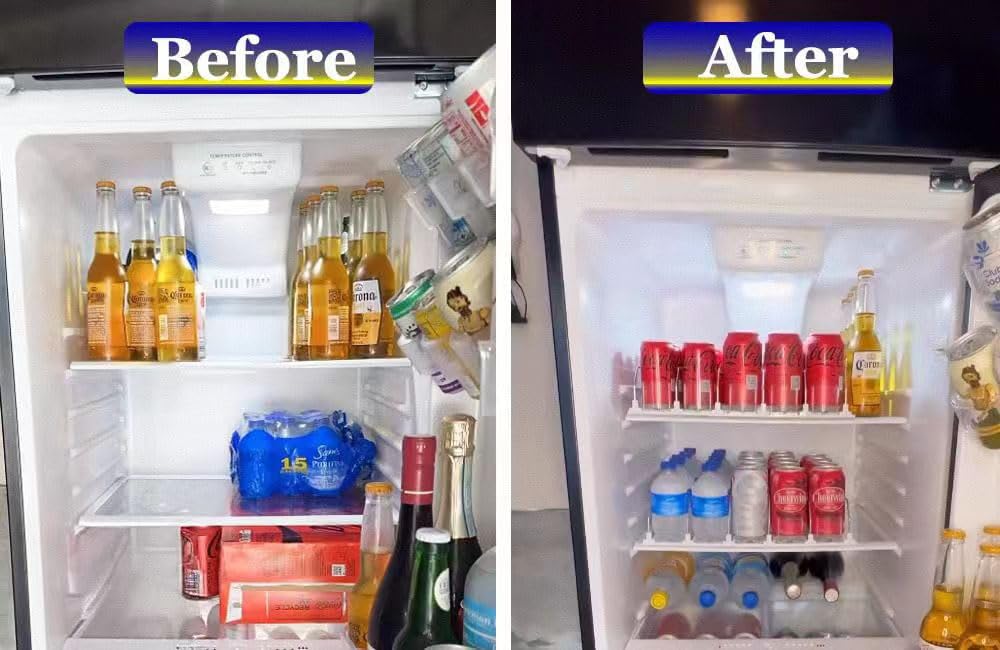 AMLLLC self-pushing dispenser action demonstrates smooth glide and consistent forward display.