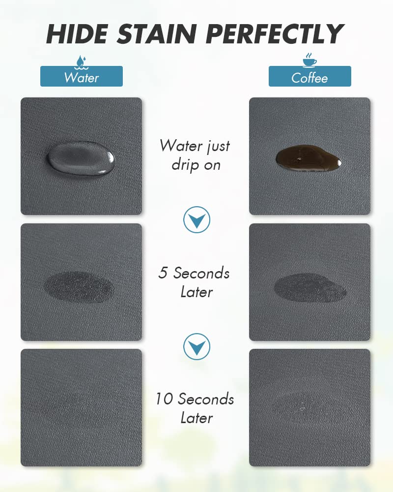 AMOAMI Coffee Mat absorbent diatomite soaks up spills quickly.
