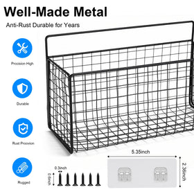 AMZABBY carbon steel lid organizer close-up highlights durability for daily use.