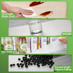 AMZABBY liner is washable and reusable for ongoing shelf protection