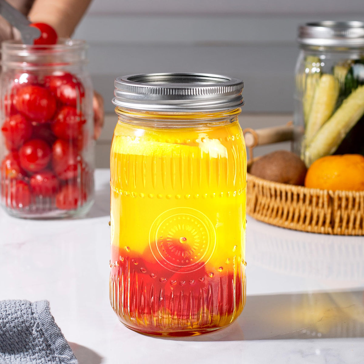 Amzcku DIY decor jars inspire crafts and gifting ideas.