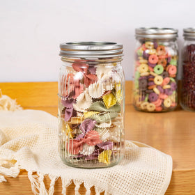 Amzcku sunflower pattern detail elevates pantry presentation.