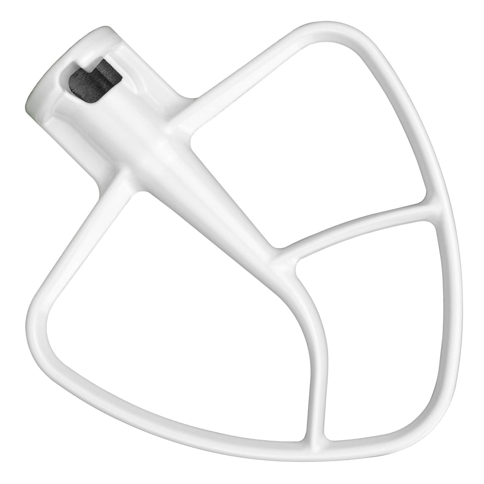 Ancable K45B coated flat beater for even batter mixing in KitchenAid bowls