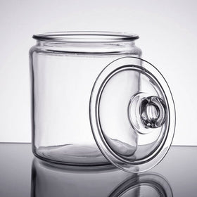 Anchor Hocking Heritage Hill jar with lid keeps pantry treats fresh.