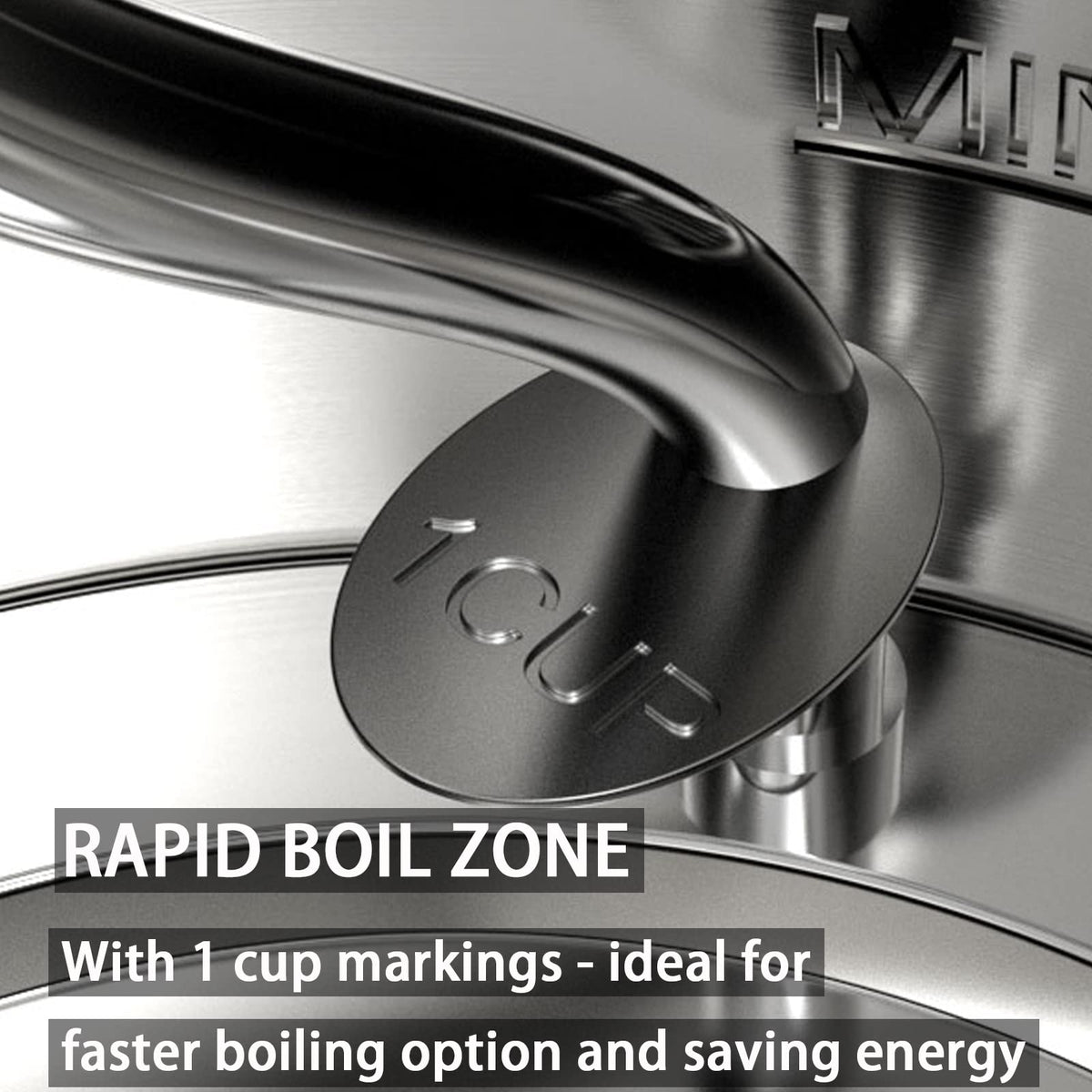 Anfilank heat-resistant handle delivers a comfortable grip.