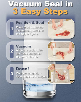 ANGDAOBIA extended freshness seal demonstrates humidity control for storage.