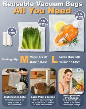 ANGDAOBIA sealer used for sous vide meal prep and marinating