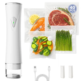 ANGDAOBIA vacuum sealer with visible water tank for mess-free liquid sealing.