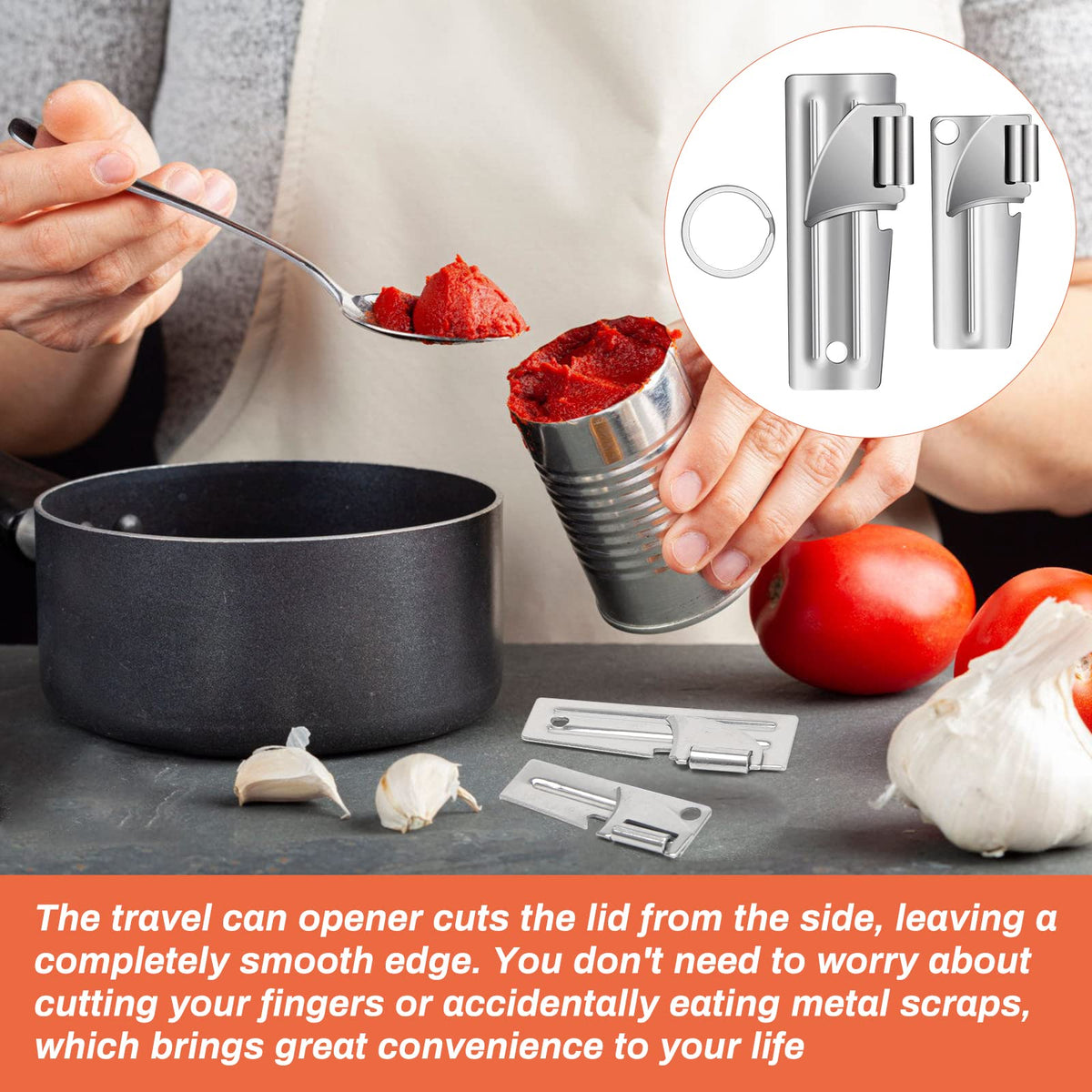 Anglecai P-38 can opener design for reliable camp prep