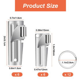 Anglecai P-51 can opener design for durable camping use