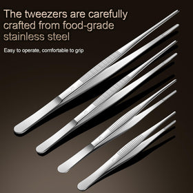Aniso small-size stainless tweezers suit delicate beauty or lab tasks.