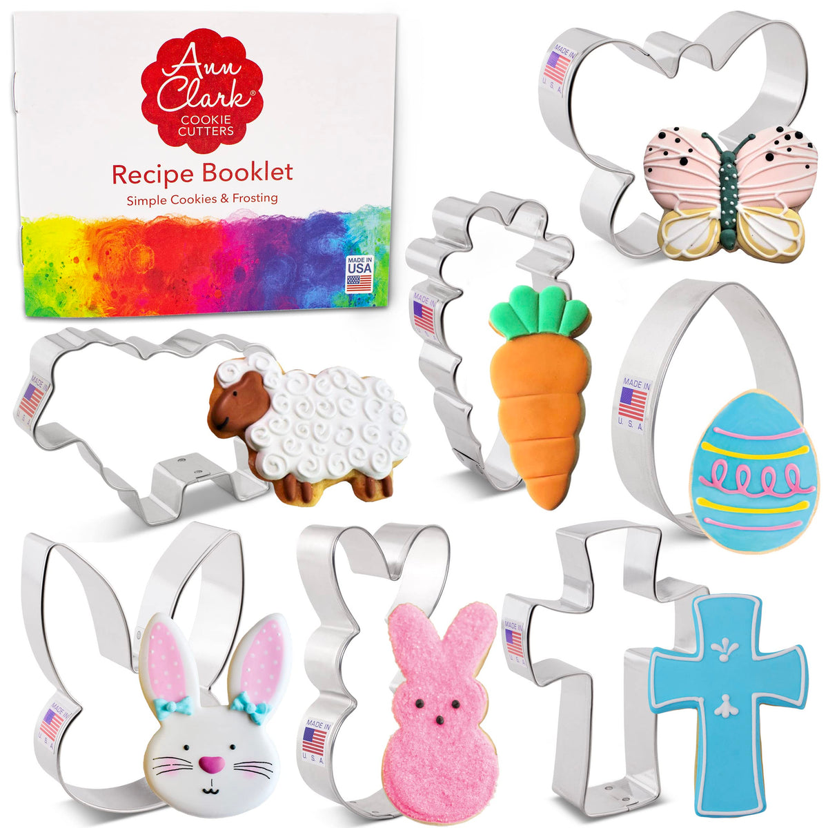 Ann Clark Easter Bunny cookie cutter for cute cookies perfect for Easter treats.