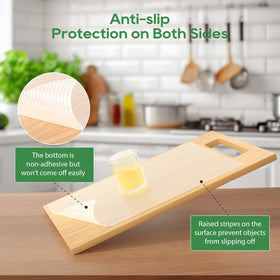 Anoak drawer liner is waterproof and easy to wipe clean