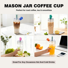 ANOTION elegant gift idea emphasizes eco-friendly, reusable glass for coffee lovers.