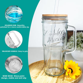 ANOTION straw brush ensures thorough cleaning of glass straws