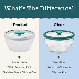 Anyday dishwasher-safe glass storage simplifies cleanup after meals.