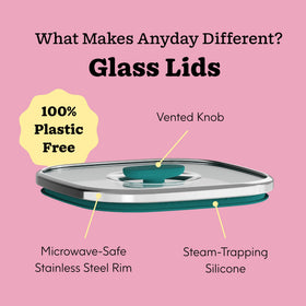 Anyday plastic-free microwave cookware for safe, convenient reheating.