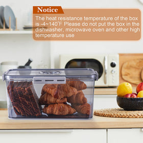 ANYPROLUS detachable drain tray removes excess moisture from produce and grains.