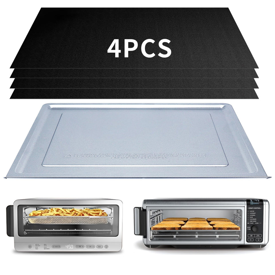 AODPWEN crumb tray for Ninja SP101 shown with clean surface ready for cooking