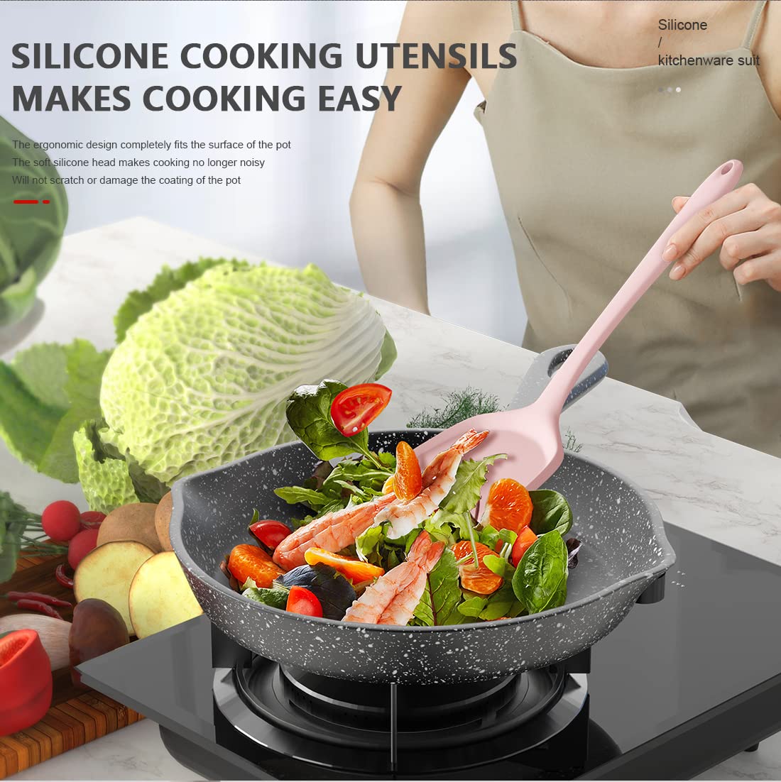 AOTHOD basting brush for even glaze distribution on foods.