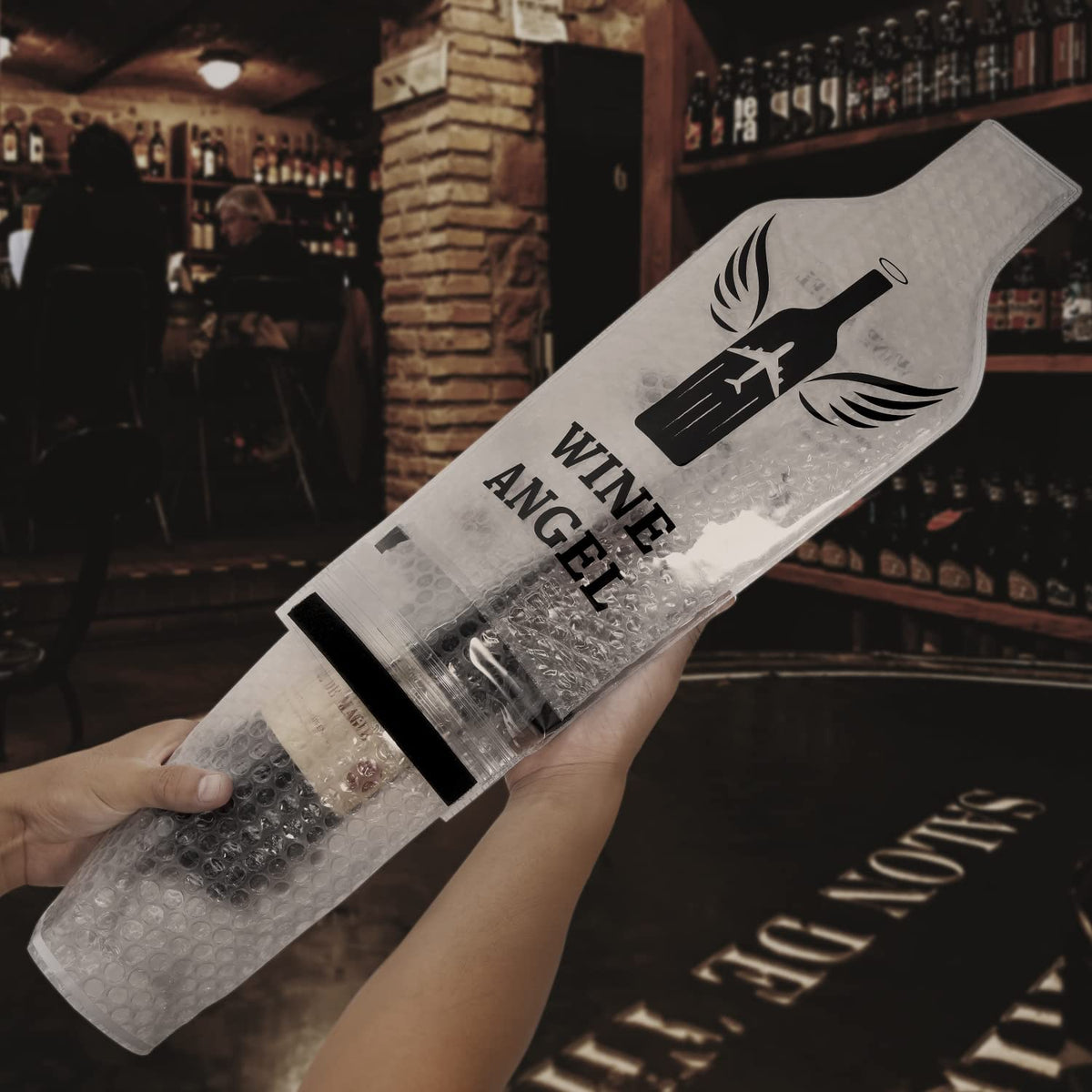 AOZITA durable travel solution for fragile bottles and liquids.