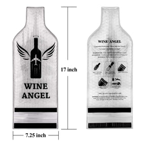 AOZITA easy-to-use wine bag set for car, airplane, and cruise.