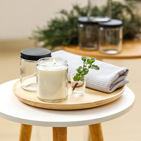AOZITA versatile jar for honey, syrup, or liquid storage with leak-proof seal.