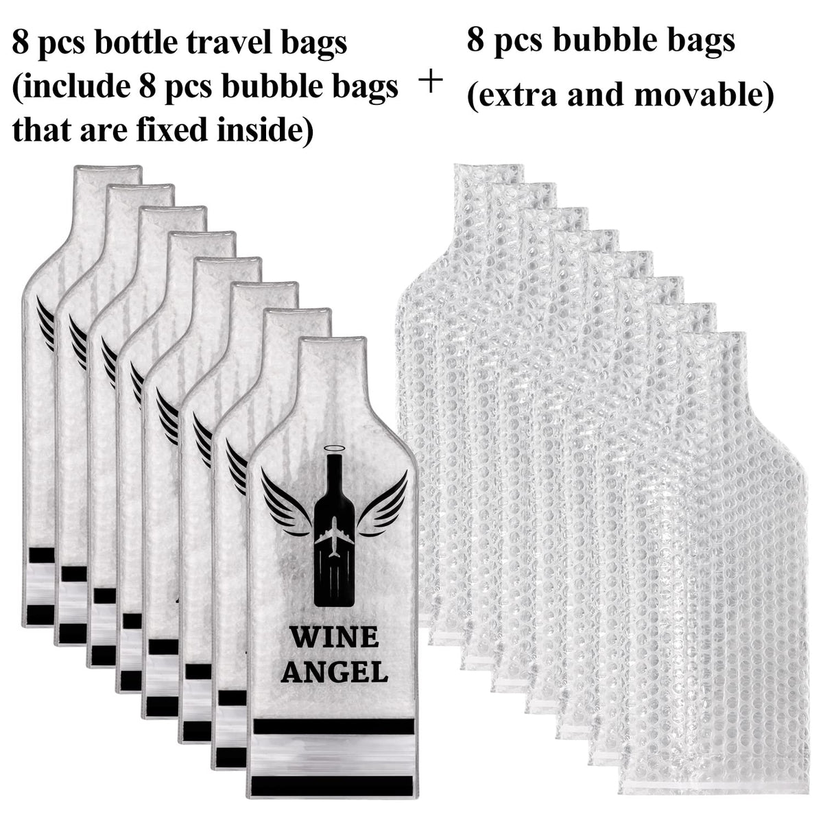AOZITA leakproof double-zip Velcro seal keeps luggage clean.