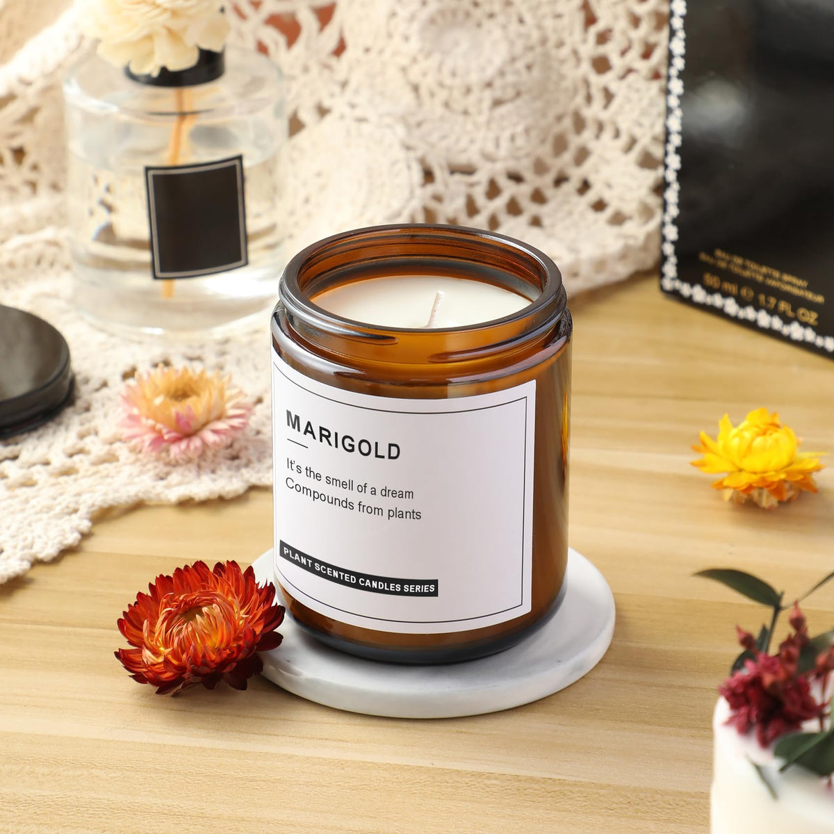 AOZITA versatile mini jars for spices oils or cosmetics.
