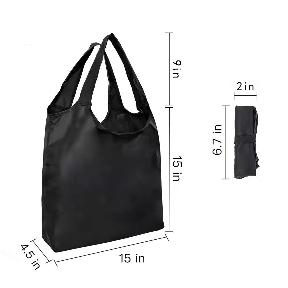 Aricsen orange foldable grocery bag handy for errands and light loads