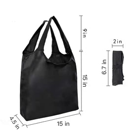 Aricsen orange foldable grocery bag handy for errands and light loads