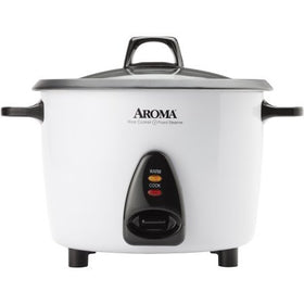 AROMA ARC-360-NGP complete set with spatula and measuring cup included.
