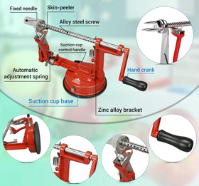 ARSUK anti-slip suction base keeps the unit steady during use.