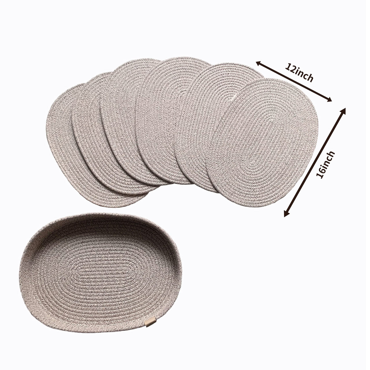 ART PineCone washable placemats offer easy care and reuse