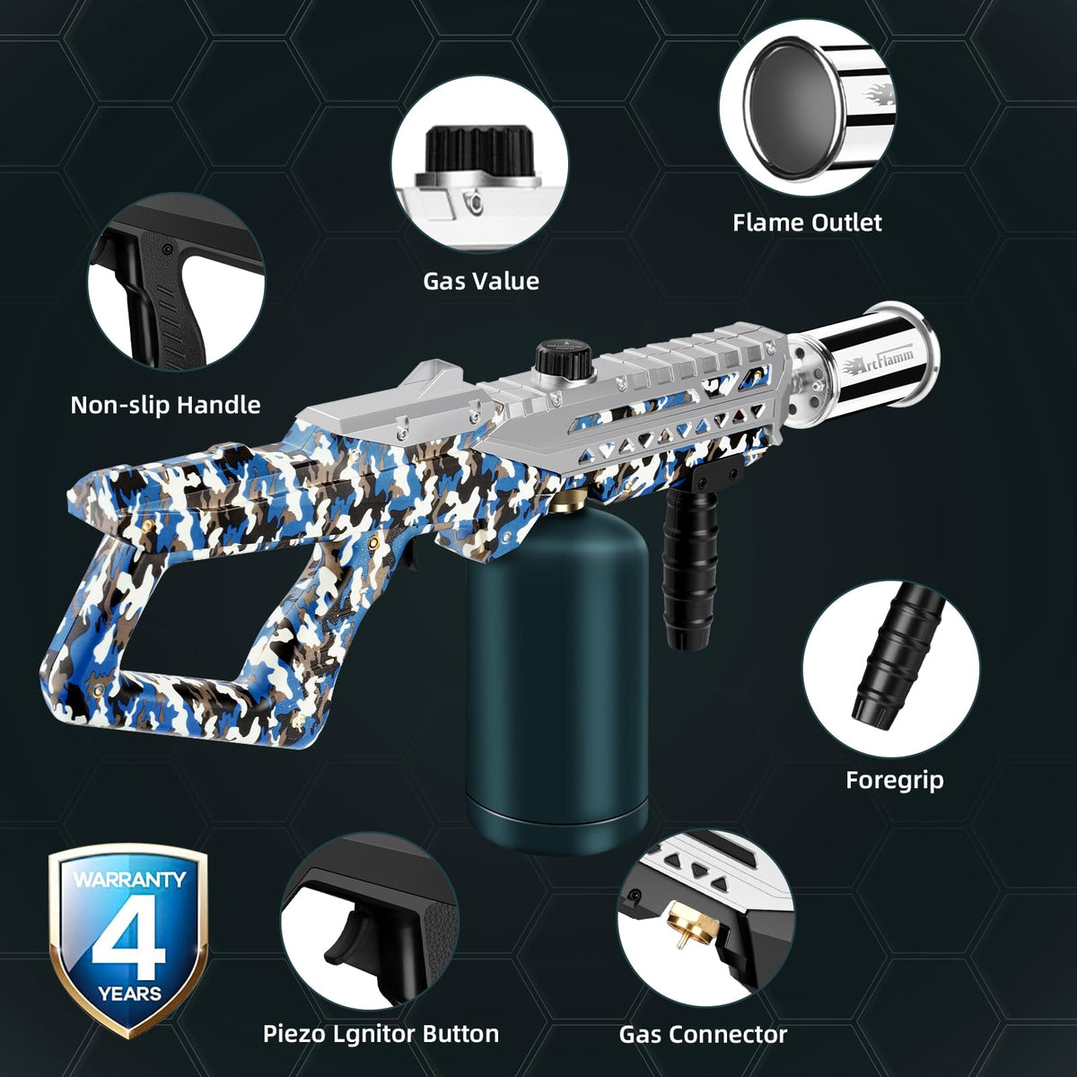artflamm propane torch gift idea for hobby chefs