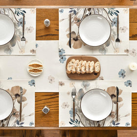 Artoid Mode durable placemat with hemmed edges resists fraying.
