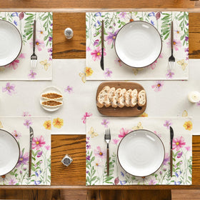 Artoid Mode durable 100% polyester placemat for indoor or outdoor use.