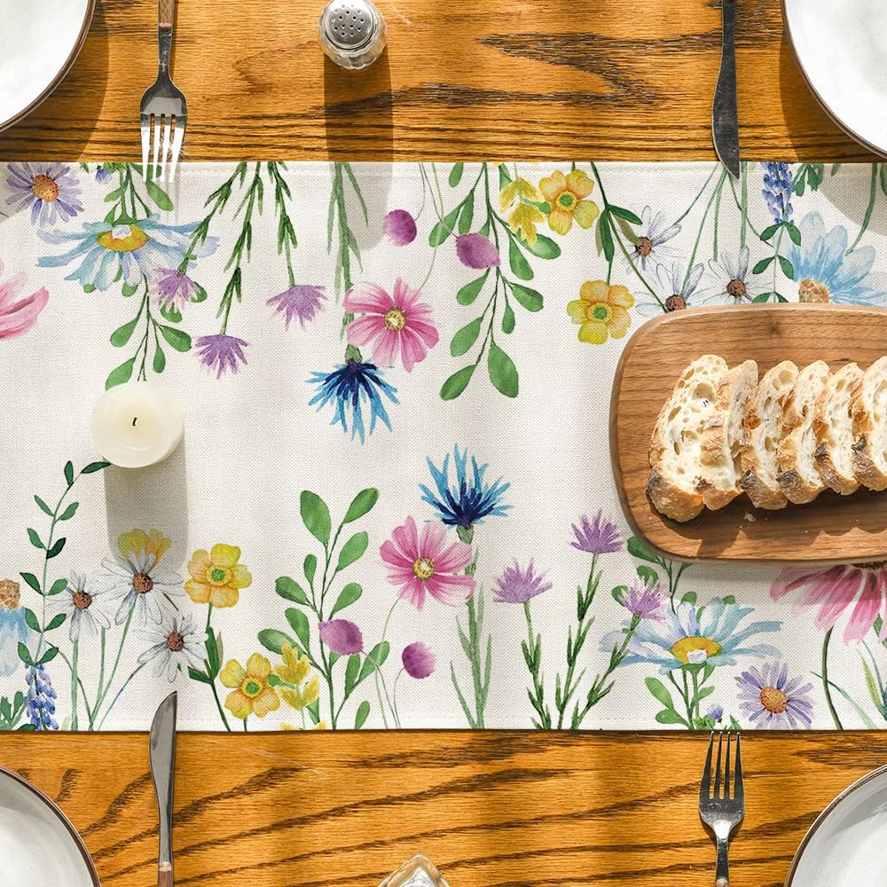 Artoid Mode eucalyptus-leaves-design brightens tables during gatherings.
