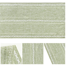 Artoid Mode Sage Green runner in a festive party table setting