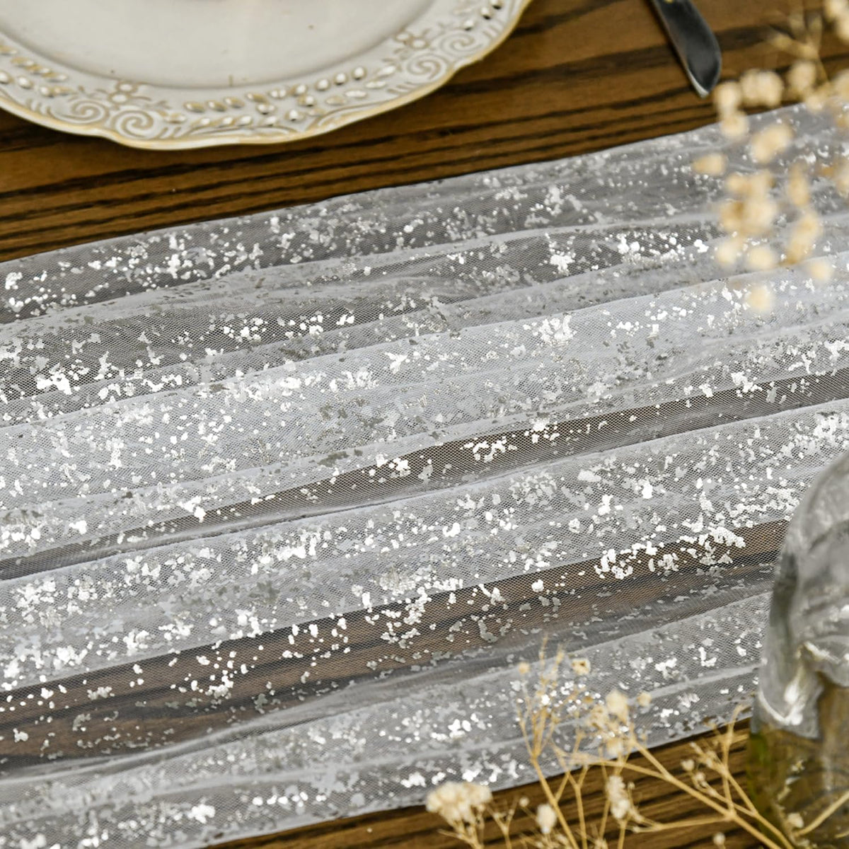 Artoid Mode sheer 3-pack table runners for holiday tables