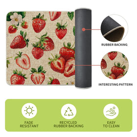 Artoid Mode Strawberry Spring low-profile design minimizes tripping in tight kitchens.