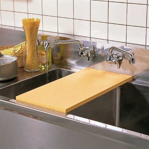 Asahi Cookin Cut rubber cutting board surface closeup emphasizes slip resistance and cleanability.