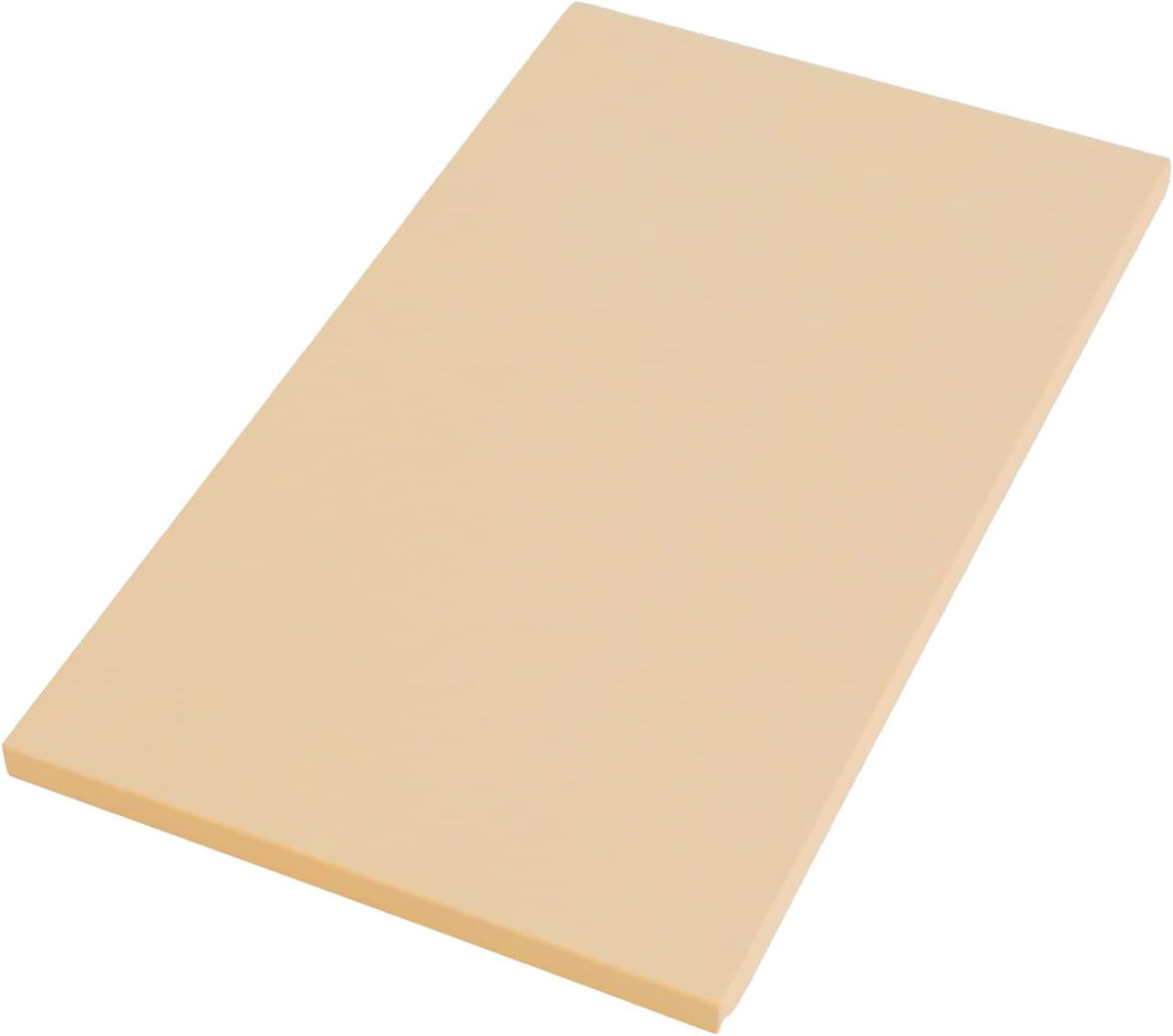 Asahi Cookin Cut rubber cutting board top view highlights sturdy chopping surface for precise prep.
