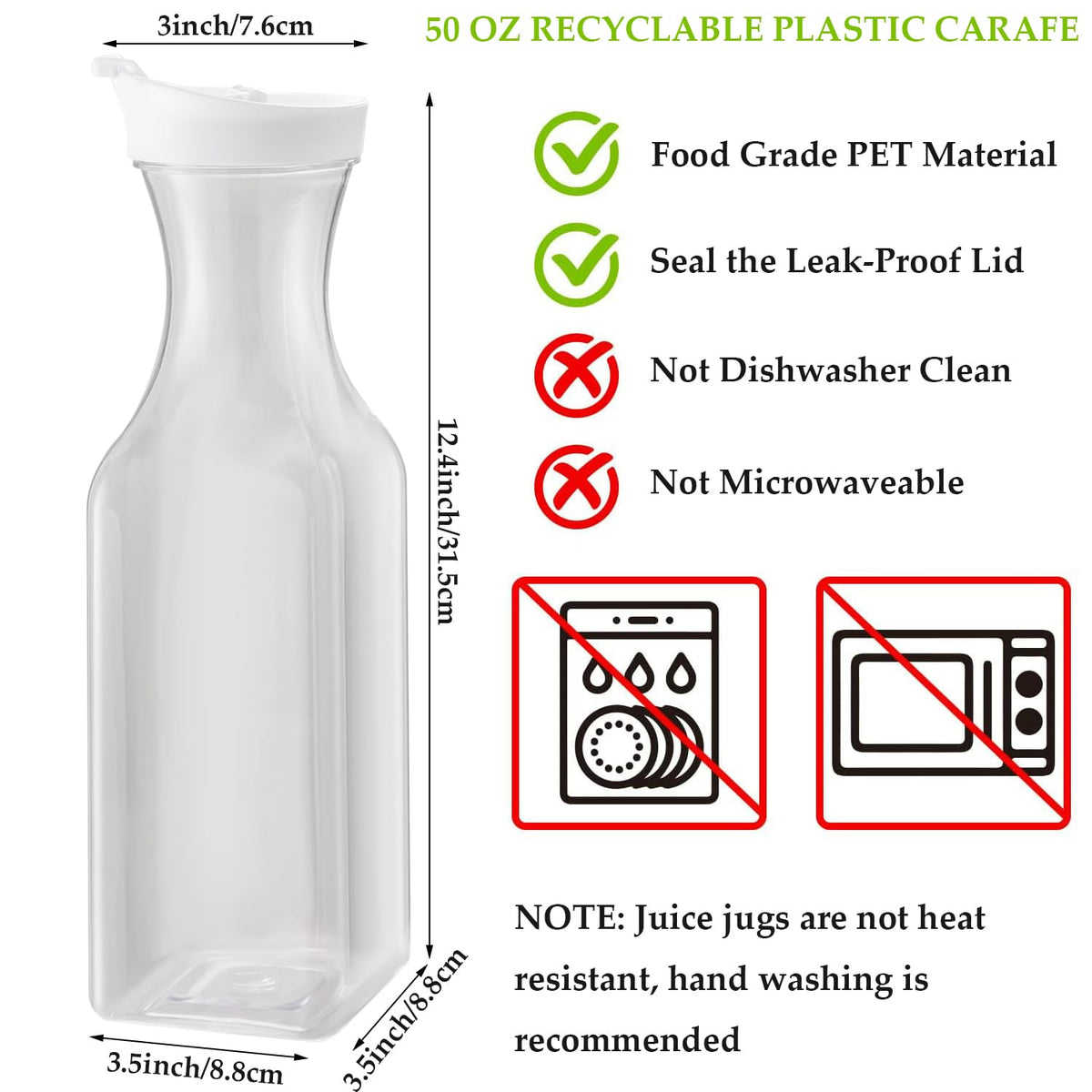 ASANMEYO flip-top lid shown for leak-proof pouring and easy serving.