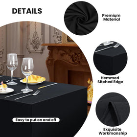 Edge flanges provide a seamless wrap for a clean, professional look.
