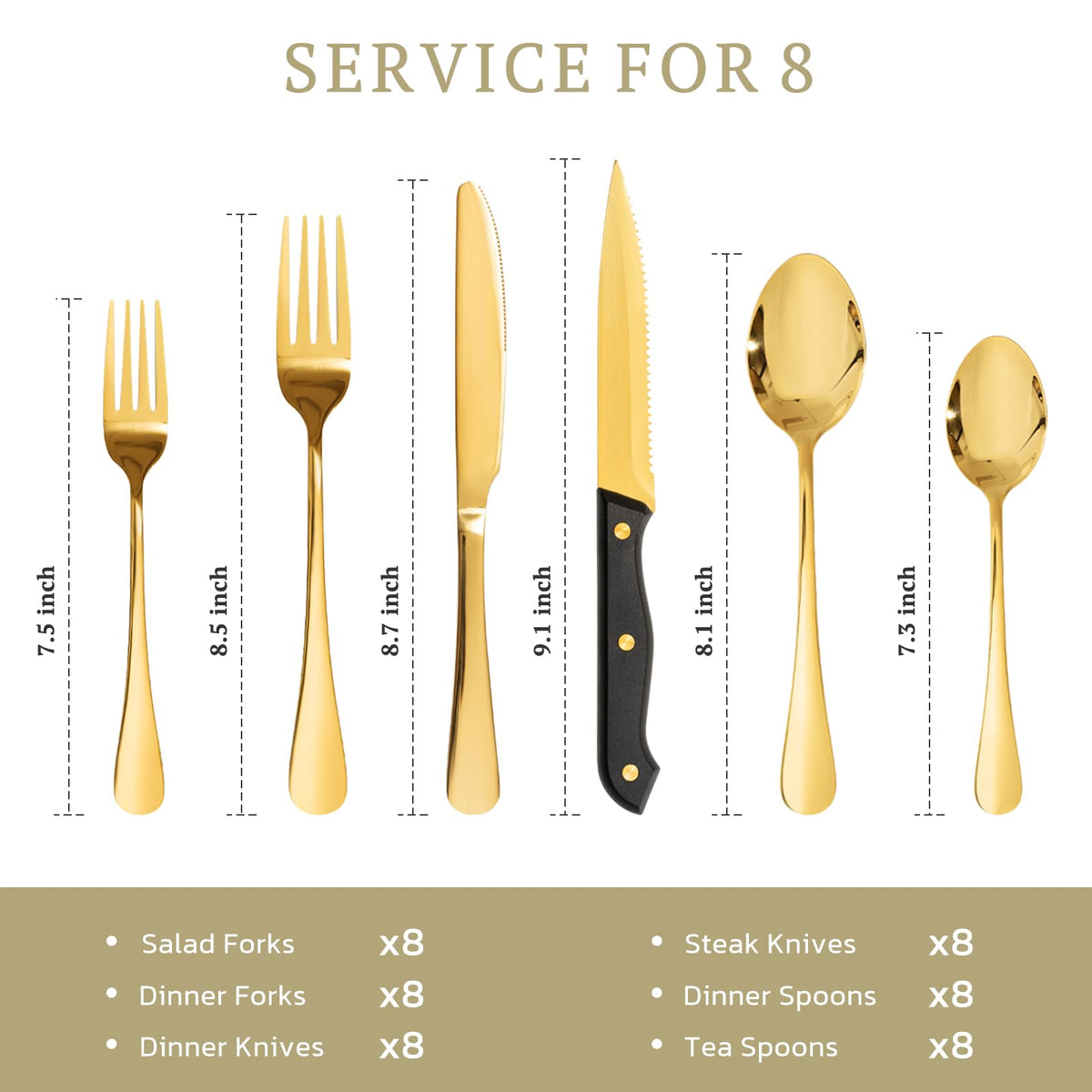 Astercook teaspoons for measured, elegant servings