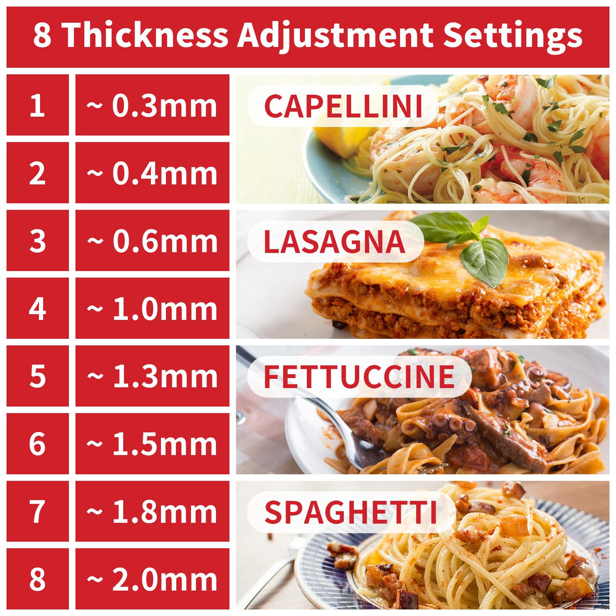 Atbod Cleaning Brush keeps the pasta roller clean between batches.