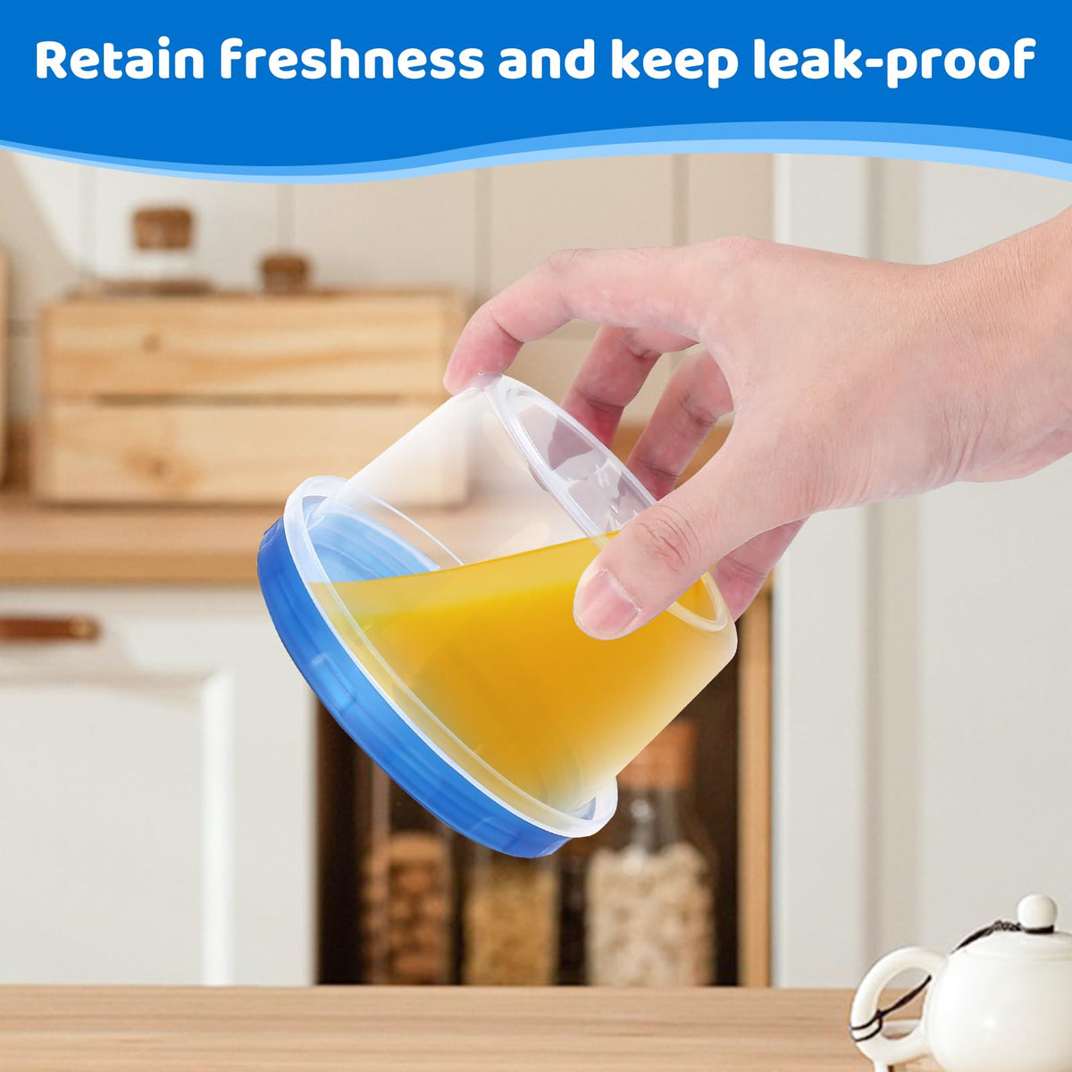 Atecare odor-resistant design helps keep contents fresh in storage.